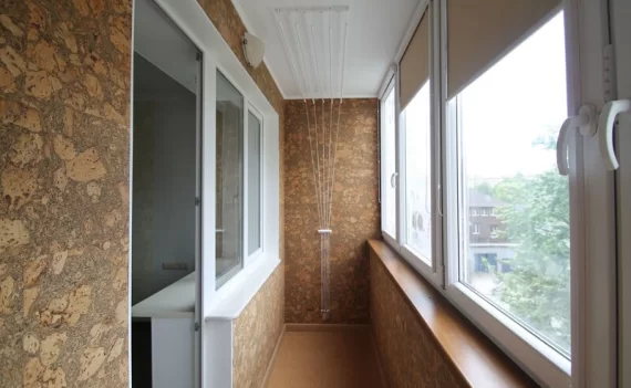 Внутренняя отделка балконов и лоджий