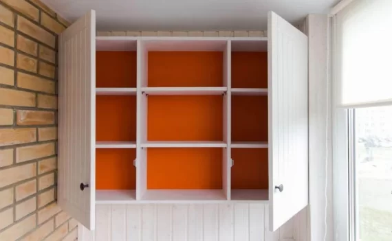 Навесные шкафы на балкон
