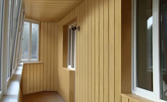 Внутренняя отделка балконов и лоджий