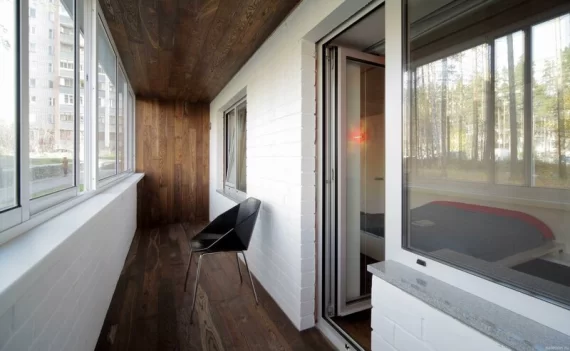 Внутренняя отделка балконов и лоджий